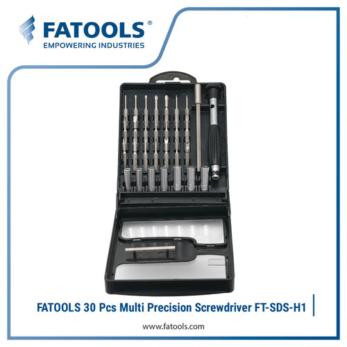 FATOOLS SDS-H1 30 Pcs S2 Multi Precision Screwdriver Obeng Kacamata