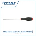 FATOOLS SDEF150 Flat Electrician Screwdriver 1.2X6.5mm Obeng Minus