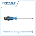 FATOOLS SDFT125 - S2 FLAT SCREWDRIVER SIZE 1.0X5.5X125