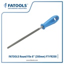 FATOOLS FR200 - ROUND FILE W HANDLE SIZE 8"