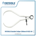 FATOOLS 01022-04 Outside Caliper 200 mm 8" Jangka Luar