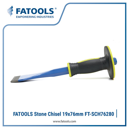 FATOOLS SCH76280 Stone Chisel 19 x 76mm Pahat Batu Bobok Beton 8cm