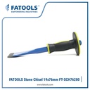 FATOOLS SCH76280 Stone Chisel 19 x 76mm Pahat Batu Bobok Beton 8cm