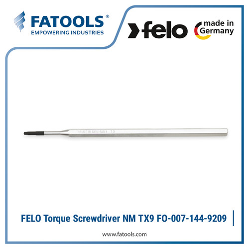 FELO FO-007-144-9209 Torx Screwdriver NM TX 9 Fatools Torq Obeng Bintang