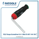 FELO FO-007-144-100 Torque Screwdriver 0.6 ~ 1.5 Nm Gagang Obeng Torsi Fatools
