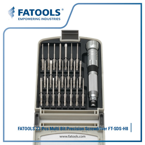 FATOOLS SDS-H8 23 Pcs Multi Bit Precision Screwdriver Obeng Kacamata