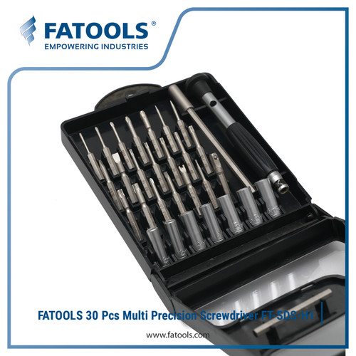 FATOOLS SDS-H1 30 Pcs S2 Multi Precision Screwdriver Obeng Kacamata