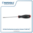 FATOOLS SDEF100 Flat Electrician Screwdriver 0.8X4mm Obeng Minus