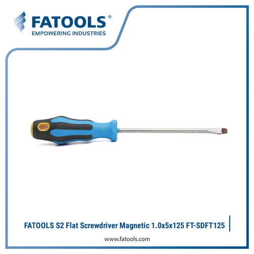 FATOOLS SDFT125 - S2 FLAT SCREWDRIVER SIZE 1.0X5.5X125