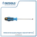 FATOOLS SDFT125 - S2 FLAT SCREWDRIVER SIZE 1.0X5.5X125