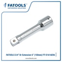 FATOOLS 3/4" Dr Extension 6" S1616E06 Sambungan Kunci Sock 150mm