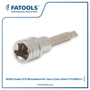 FATOOLS S1206PD-6.5 1/2" Dr Socket Screwdriver Bit 1.2 x 6.5 x 85mm Kunci Sock Obeng