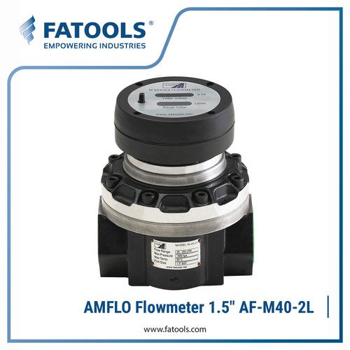 FATOOLS M40-2L AMFLO Oval Gear Flowmeter 1.1/2" Pompa BBM Solar Bensi