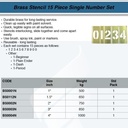 FATOOLS BS0006N - NUMBER STENCIL SIZE 6"