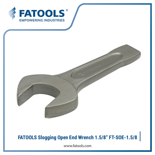 FATOOLS SOE-1.5/8" - OPEN END SLOGGING WRENCH IMPERIAL SIZE 1.5/8"