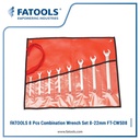 FATOOLS CWS08 - C0MBINATION WRENCH SET ISI 8PCS
