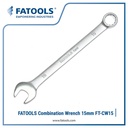 FATOOLS CW15 Metric Combination Wrench 15mm Kunci Ring Pas Spanner