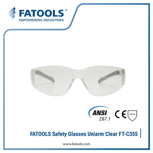 FATOOLS C355 - SAFETY GLASSES LENS CLEAR