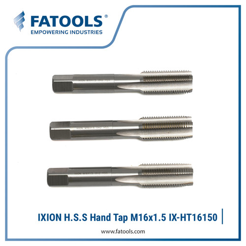 FATOOLS IX-HT16150 IXION HSS Hand Tap M16 X 1.5 Drat Ulir Baut