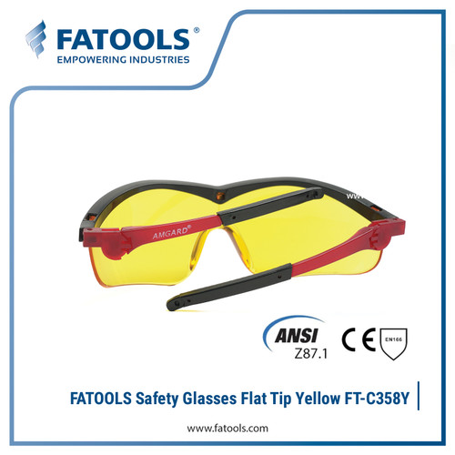 FATOOLS C358Y - SAFETY GLASSES LENS YELLOW
