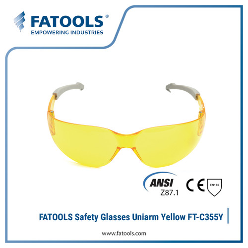 FATOOLS C355Y - SAFETY GLASSES LENS YELLOW