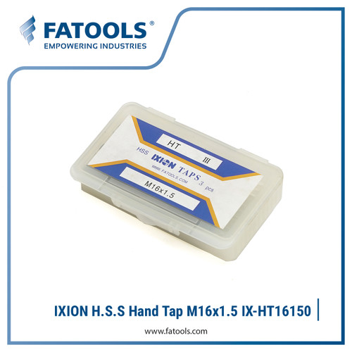 FATOOLS IX-HT16150 IXION HSS Hand Tap M16 X 1.5 Drat Ulir Baut