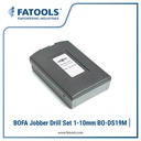 FATOOLS BO-DS19M BOFA H.S.S Jobber Drill Set 1-10MM Mata Bor