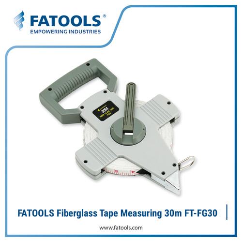 FATOOLS FG30 - FIBERGLASS TAPE MEASURE SIZE 30M