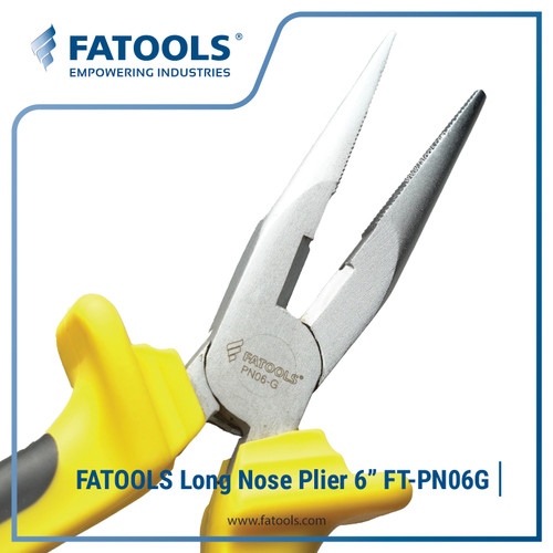 FATOOLS PN06G Long Nose Plier 6" Tang Lancip Runcing Panjang Cutting