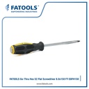 FATOOLS SDFH150 - GO-THRU SCREWDRIVER TIP FLAT SCREWDRIVER 1.2x6x150