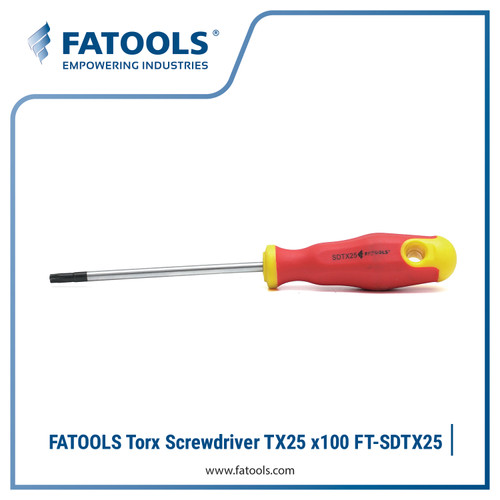 FATOOLS SDTX25- Torx Tip Screwdriver TX25 Obeng Kunci L Bintang TX25