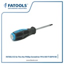 FATOOLS SDPH100 - GO-THRU SCREWDRIVER TIP PHILLIPS SCREWDRIVER #1x100
