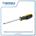 FATOOLS SDFH150 - GO-THRU SCREWDRIVER TIP FLAT SCREWDRIVER 1.2x6x150