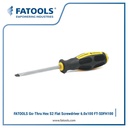FATOOLS SDFH100 - GO-THRU SCREWDRIVER TIP FLAT SCREWDRIVER 1x5x100