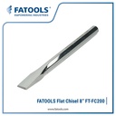 FATOOLS FC200 Flat Chisel 8" Pahat Baja Gepeng