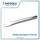 FATOOLS FC150 Flat Chisel 6" Pahat Baja Gepeng