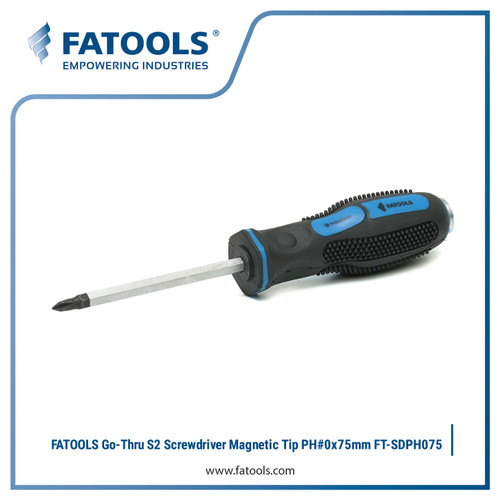 FATOOLS SDPH075 - GO-THRU SCREWDRIVER TIP PHILLIPS SCREWDRIVER #0x75