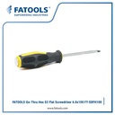 FATOOLS SDFH100 - GO-THRU SCREWDRIVER TIP FLAT SCREWDRIVER 1x5x100