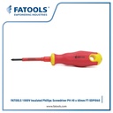 FATOOLS SDPI060 - PHILLIPS I000V INSULATED SCREWDRIVER TIP # 0