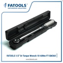 FATOOLS 1/2"Dr Torque Wrench 10-60 Nm Kunci Momen Torsi FT-GM3060