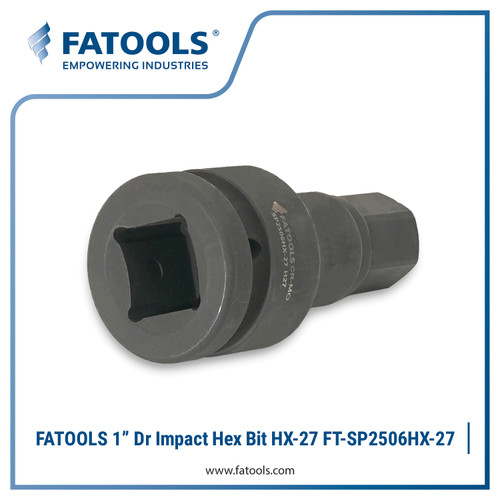 FATOOLS SP2506HX-27 - 1" IMPACT SOCKET HEX BIT SIZE M27