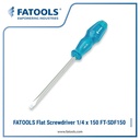 FATOOLS FLAT SCREWDRIVER SDF150 - GO-THRU SCREWDRIVER TIP 6