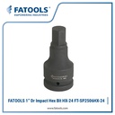 FATOOLS SP2506HX-24 - 1" IMPACT SOCKET HEX BIT SIZE M24