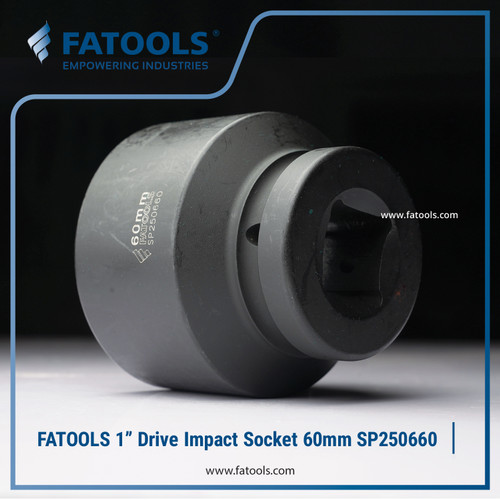 FATOOLS SP250660 - 1" IMPACT SOCKET 6PT SIZE 60