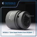 FATOOLS 1" Dr Impact Socket 41mm 6PT Metric Kunci Sock SP250641