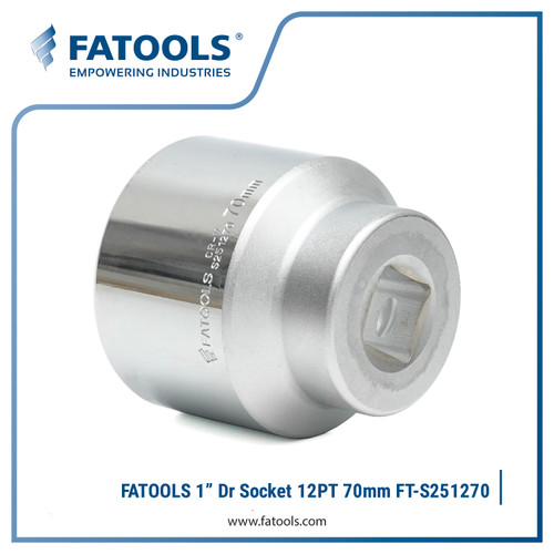 FATOOLS S251270 - 1" SOCKET 12PT SIZE 70