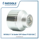 FATOOLS S251265 - 1" SOCKET 12PT SIZE 65