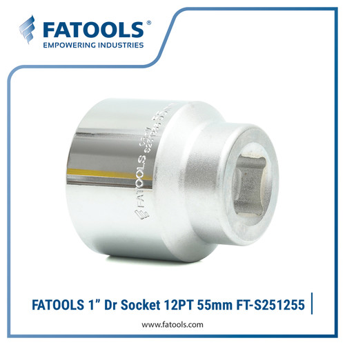 FATOOLS S251255 - 1" SOCKET 12PT SIZE 55