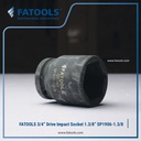 FATOOLS S1906-1.3/8 - 3/4" IMPACT SOCKET 6PT IMPERIAL SIZE 1.3/8"