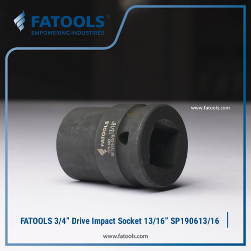 FATOOLS 3/4" IMPACT SOCKET 13/16" IMPERIAL Kunci Sock SP1906-13/16